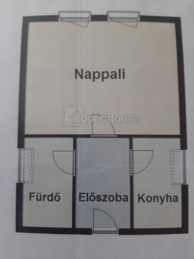 Napko Apartman Šoproň Exteriér fotografie